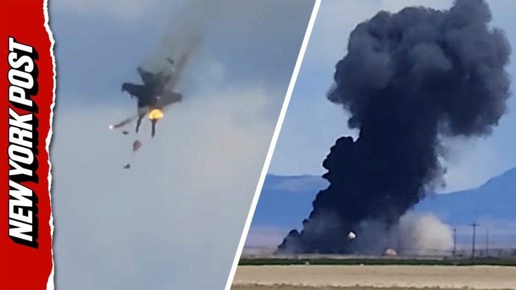 We Watched Them Fall From the Sky': Eyewitnesses Describe the Moment Two Navy Jets Collided Over Mountain Home